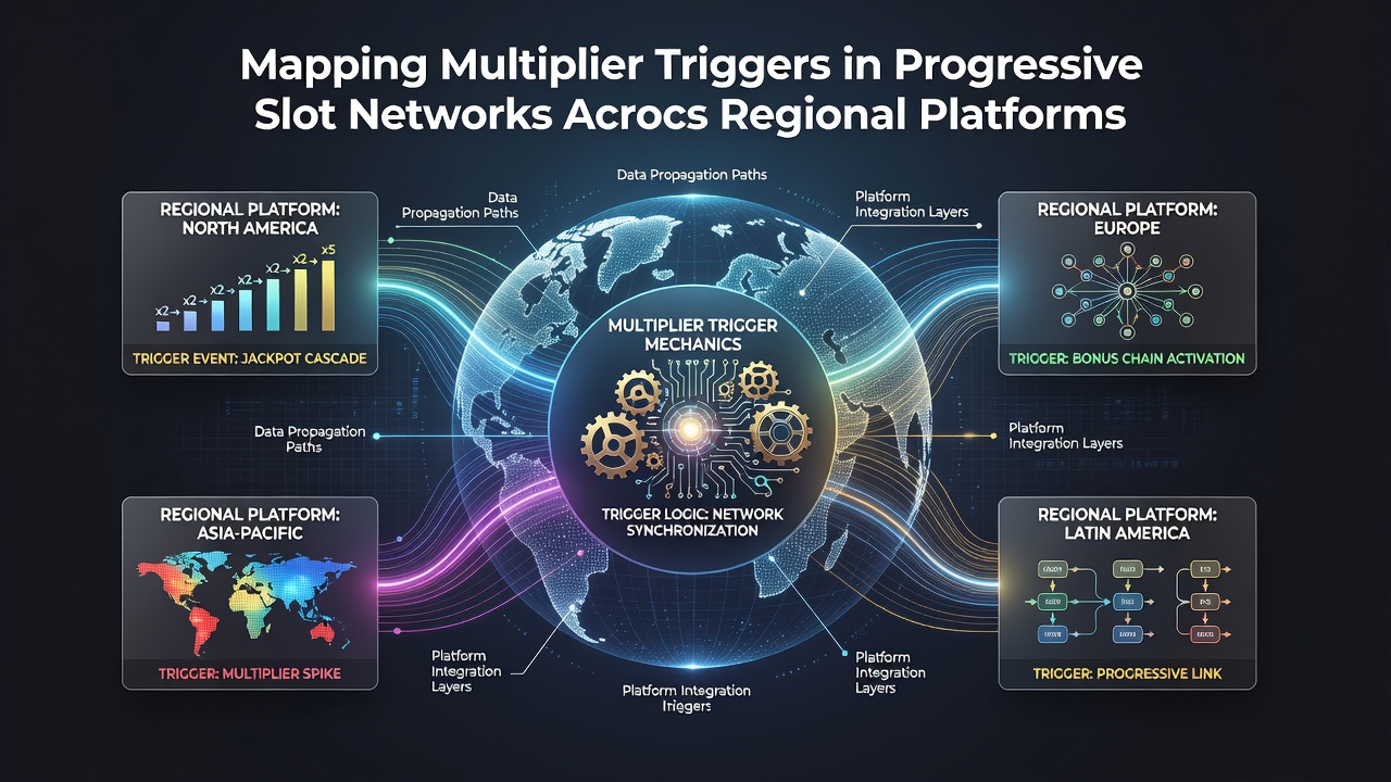 Technische mapping van multiplier triggers in slotnetwerken